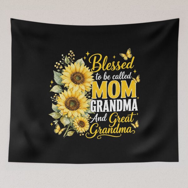 Item preview, Blessed to Be Called Mom Grandma Great Grandma designed and sold by KarimSoCute.