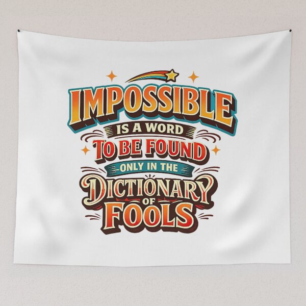 Item preview, Napoleon Quotes, Retro Vintage designed and sold by graphic-genie.