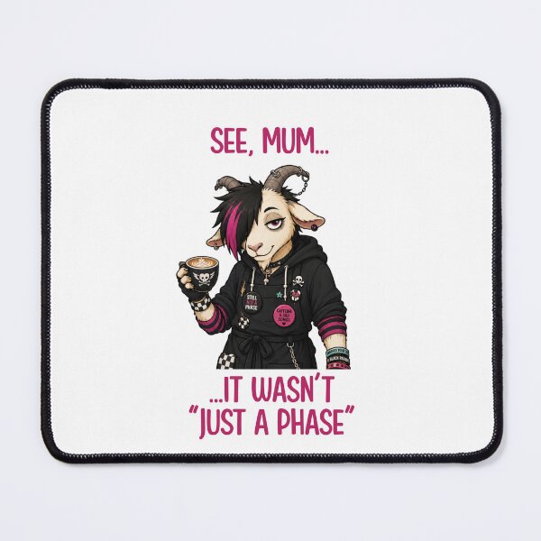 Item preview, Pop Punk Goat Barista designed and sold by CanSparkleArt.