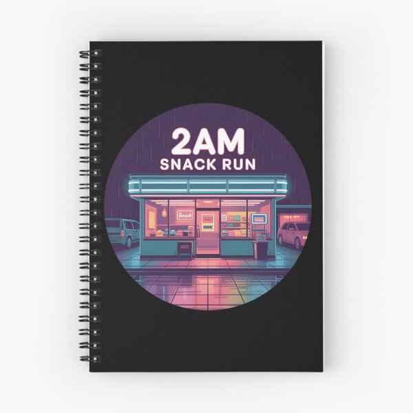 Item preview, 2AM Snack Run – Neon Convenience Store Late Night Aesthetic Vaporwave Graphiclate night convenience store aesthetic designed and sold by ImaginedSpace7.