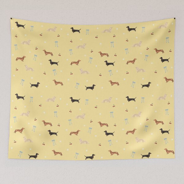 Item preview, Summer Dachshund Print designed and sold by Brynne Ward.