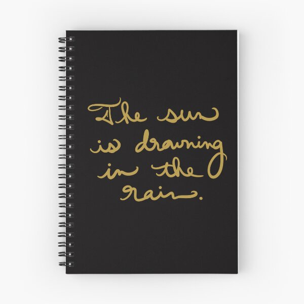 Item preview, The Sun is Drowning in the Rain designed and sold by abeink.
