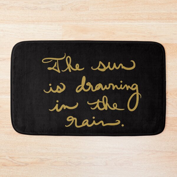 Item preview, The Sun is Drowning in the Rain designed and sold by abeink.