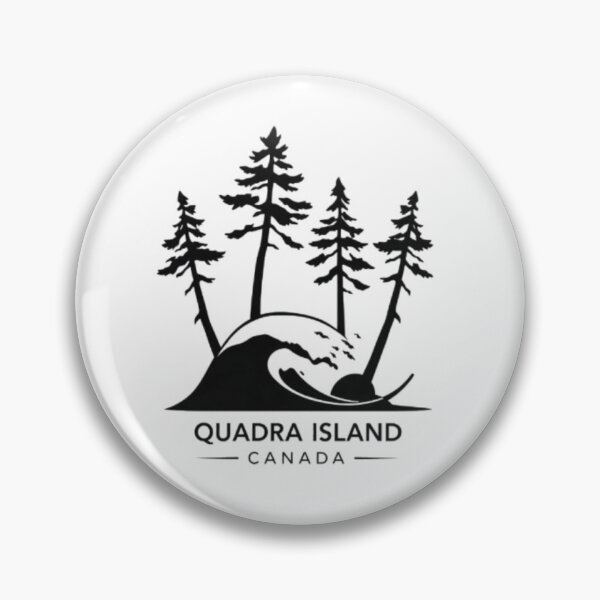 Item preview, Retro Quadra Island Mountain Lake Sunset Design designed and sold by MystiColo.