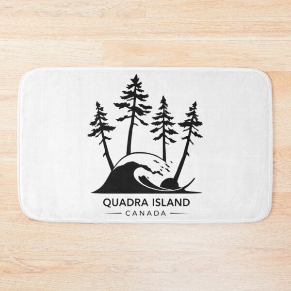 Item preview, Retro Quadra Island Mountain Lake Sunset Design designed and sold by MystiColo.