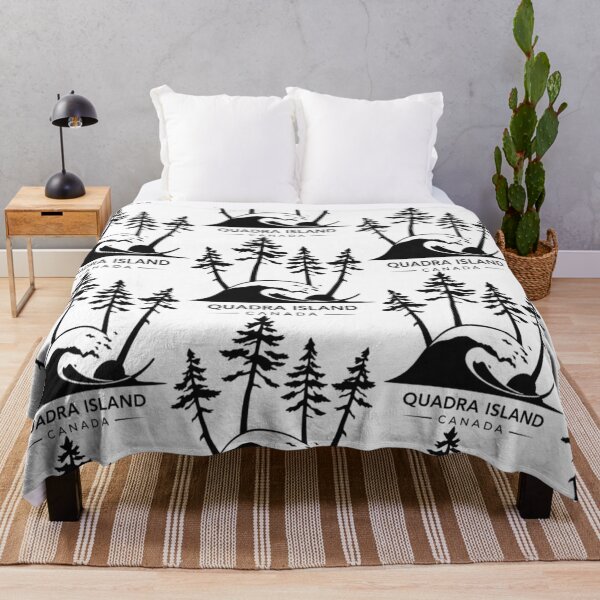 Item preview, Retro Quadra Island Mountain Lake Sunset Design designed and sold by MystiColo.