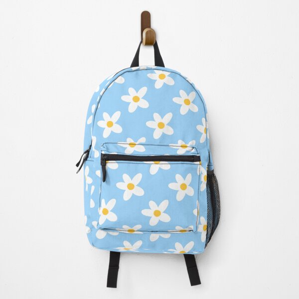 Item preview, Cute and Simple Flower (Blue Background) designed and sold by KharaFox Design.