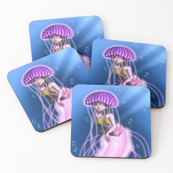 Item preview, Jellyfish Mermaid designed and sold by BooBerryDesigns509.