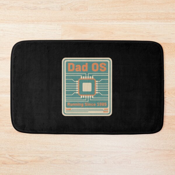 Item preview, Dad OS Running Since 1985 Funny Retro Tech Dad T-Shirt designed and sold by FestivityFinds.
