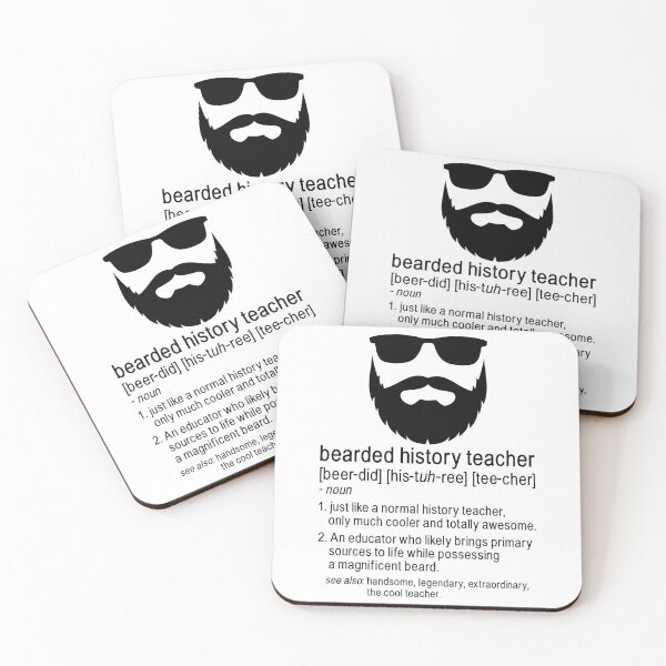 Item preview, Bearded History Teacher Definition designed and sold by KarimSoCute.
