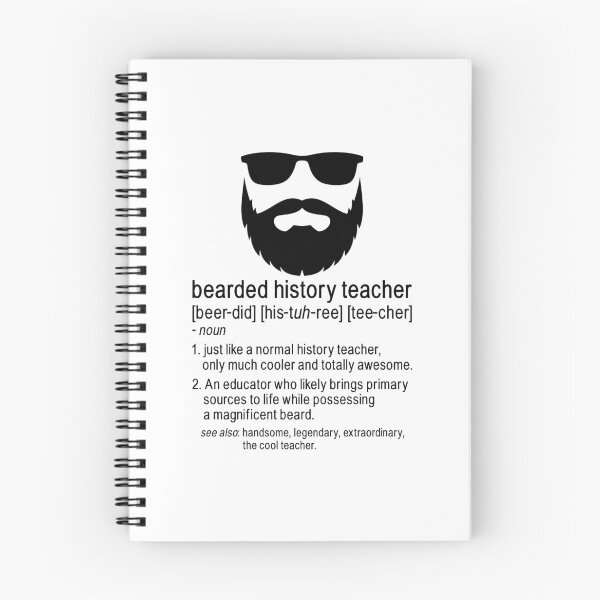 Item preview, Bearded History Teacher Definition designed and sold by KarimSoCute.