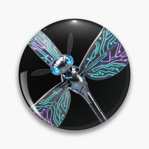 Item preview, Tactical Drone: Hyper-Realistic Cyber Dragonfly designed and sold by BGM by AI.