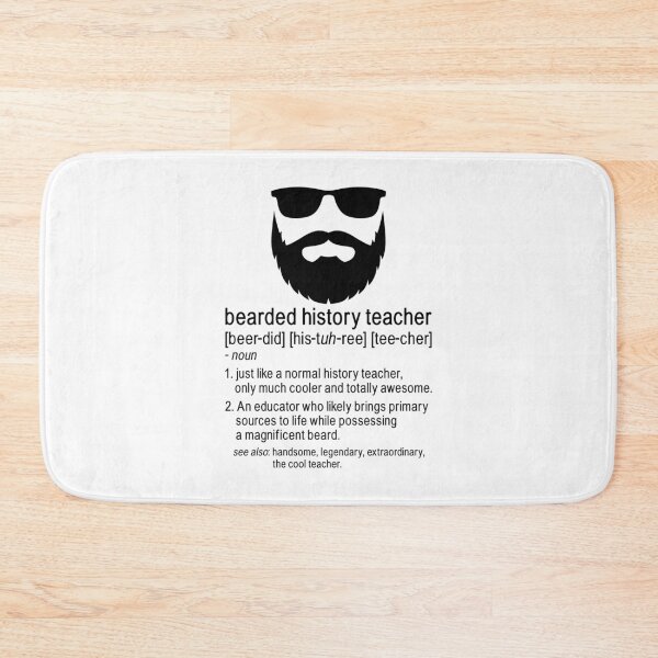 Item preview, Bearded History Teacher Definition designed and sold by KarimSoCute.