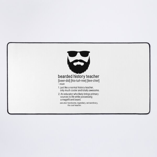Item preview, Bearded History Teacher Definition designed and sold by KarimSoCute.
