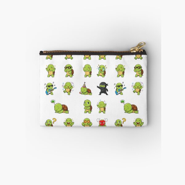Item preview, Cute Turtle Emoji Sticker Pack designed and sold by RamyGallery.