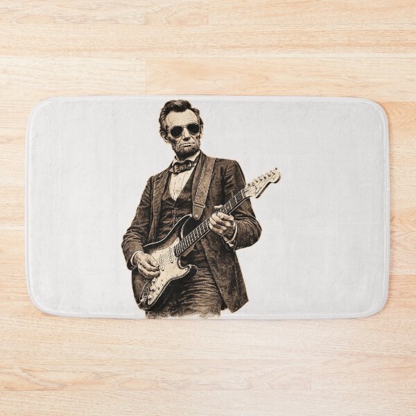 Item preview,  Abraham Lincoln Playing Guitar  designed and sold by erozzz.