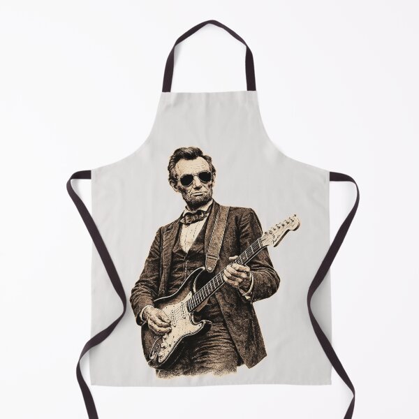 Item preview, Abraham Lincoln Playing Guitar designed and sold by erozzz.