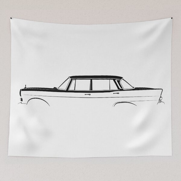 Item preview, 230 (W110) (Black) designed and sold by Car Silhouettes.