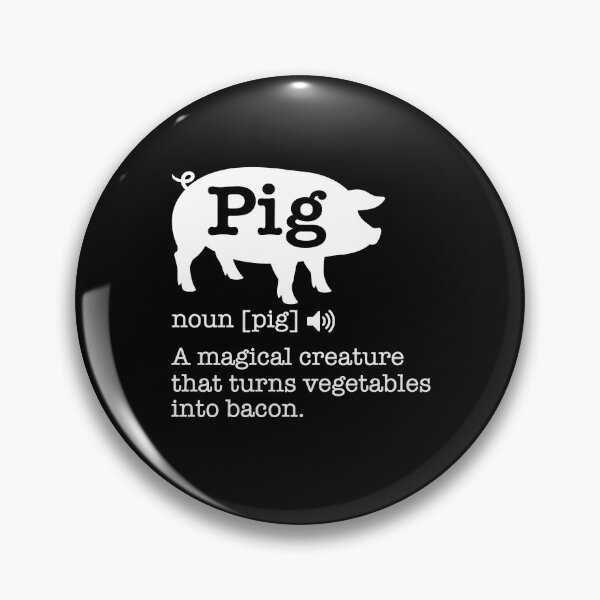 Item preview, Hilarious Pig Definition Bacon Lover Foodie designed and sold by KarimSoCute.