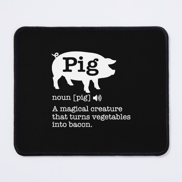 Item preview, Hilarious Pig Definition Bacon Lover Foodie designed and sold by KarimSoCute.