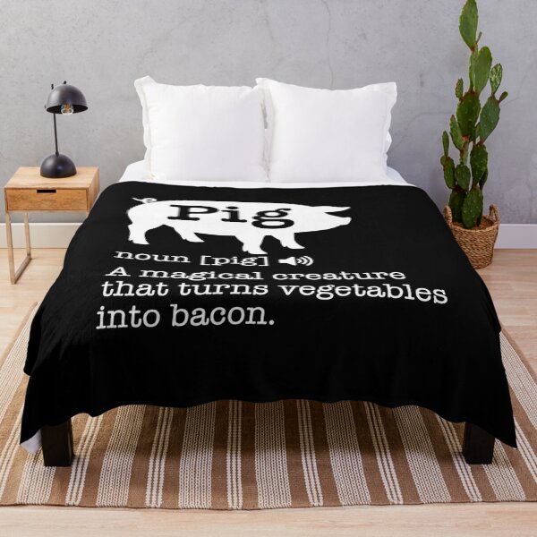 Item preview, Hilarious Pig Definition Bacon Lover Foodie designed and sold by KarimSoCute.