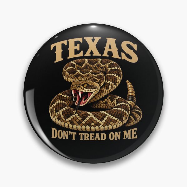 Item preview, Texas Rattlesnake Don't Tread On Me– Western Diamondback Snake Texas Pride Design designed and sold by MattyManiac.