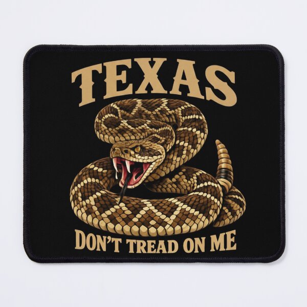 Item preview, Texas Rattlesnake Don't Tread On Me– Western Diamondback Snake Texas Pride Design designed and sold by MattyManiac.