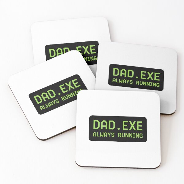 Item preview, Dad.EXE Always Running Funny Programmer Dad T-Shirt designed and sold by FestivityFinds.