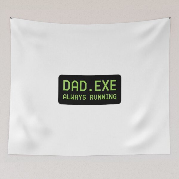 Item preview, Dad.EXE Always Running Funny Programmer Dad T-Shirt designed and sold by FestivityFinds.