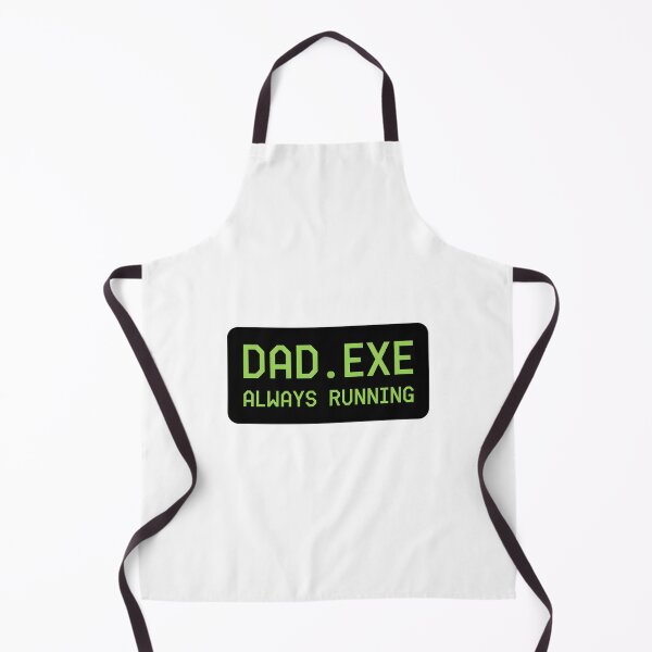 Item preview, Dad.EXE Always Running Funny Programmer Sticker designed and sold by FestivityFinds.