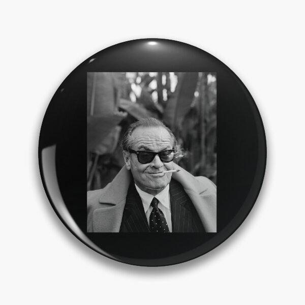 Item preview, Jack Nicholson Smoking a Cigarette, Black and White  designed and sold by Dejan Zerdo.