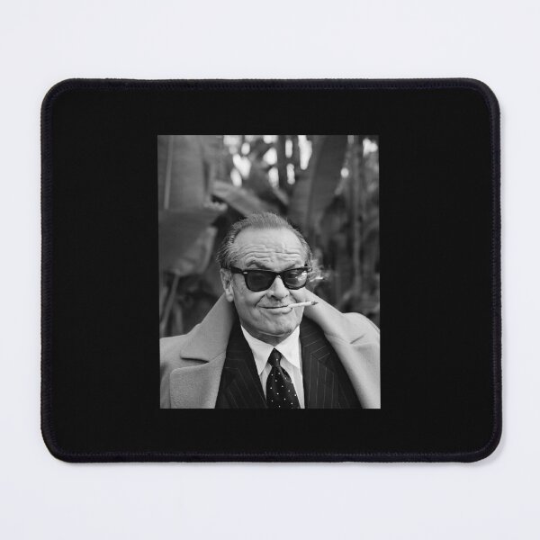 Item preview, Jack Nicholson Smoking a Cigarette, Black and White  designed and sold by Dejan Zerdo.