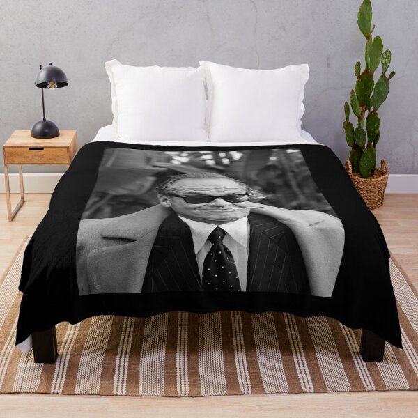 Item preview, Jack Nicholson Smoking a Cigarette, Black and White  designed and sold by Dejan Zerdo.