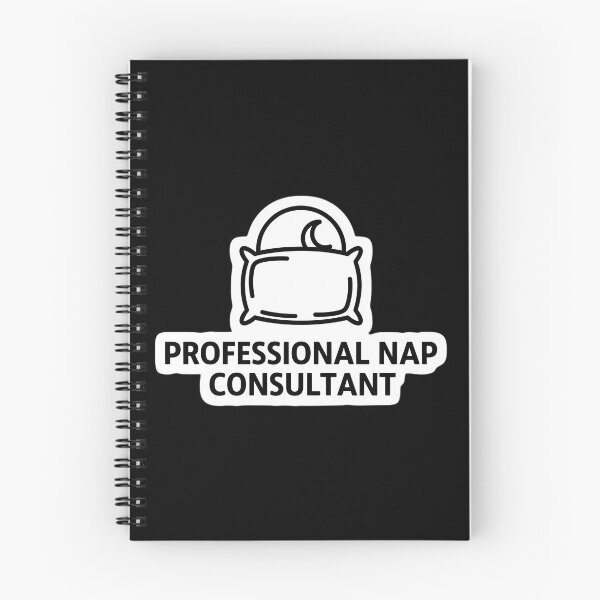 Item preview, Professional Nap Consultant Funny Sleep Humor Sticker | Cute Lazy Meme Decal designed and sold by FestivityFinds.
