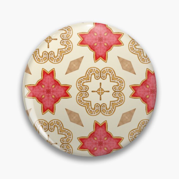 Item preview, Pink and Light Brown Geometric Seamless Pattern designed and sold by shazdesign24.