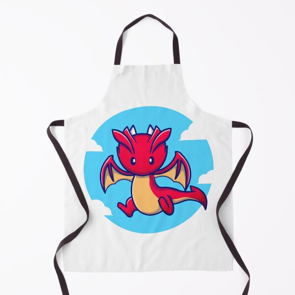 Item preview, Cute Baby Red Dragon Flying Cartoon designed and sold by amamspk.