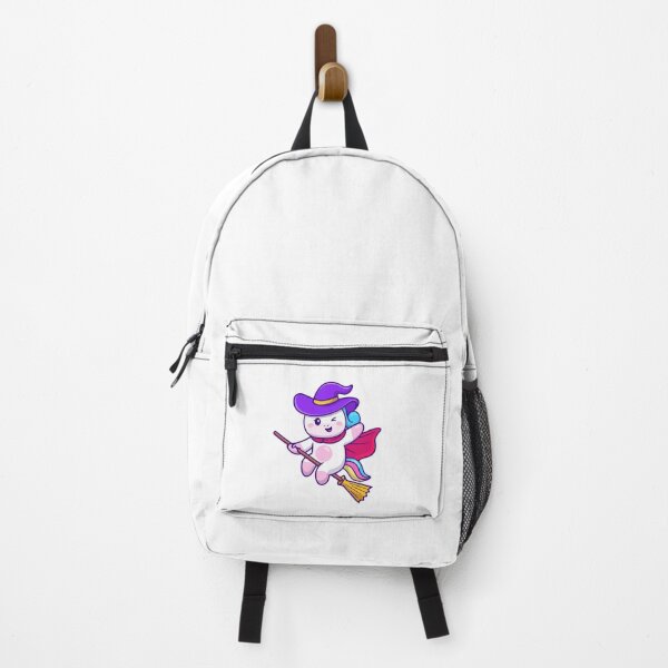 Item preview, Cute Unicorn Witch Flying on Broomstick designed and sold by amamspk.