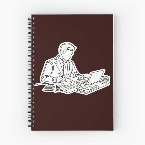 Item preview, Minimalist Actuary Single Line Art - Continuous Line Financial Analyst Data Scientist Office Sticker designed and sold by Psychlee Best Finds.
