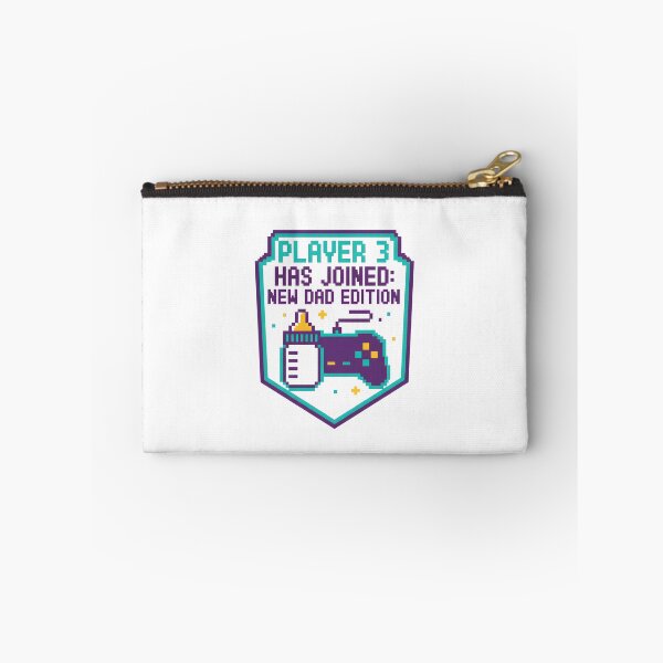 Item preview, Player 3 Has Joined New Dad Edition Gamer Dad T-Shirt | Retro Pixel Gaming Father Tee designed and sold by FestivityFinds.