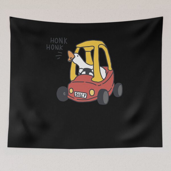 Item preview, Silly Goose Car Red  designed and sold by Dejan Zerdo.