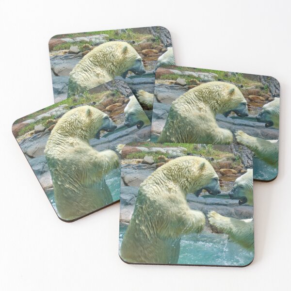 Item preview, Polar bears wrestling - smash and dodge designed and sold by Alexey Dubrovin.