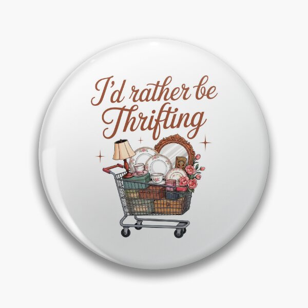 Item preview, I'd Rather Be Thrifting Retro Thrift Shop designed and sold by KarimSoCute.