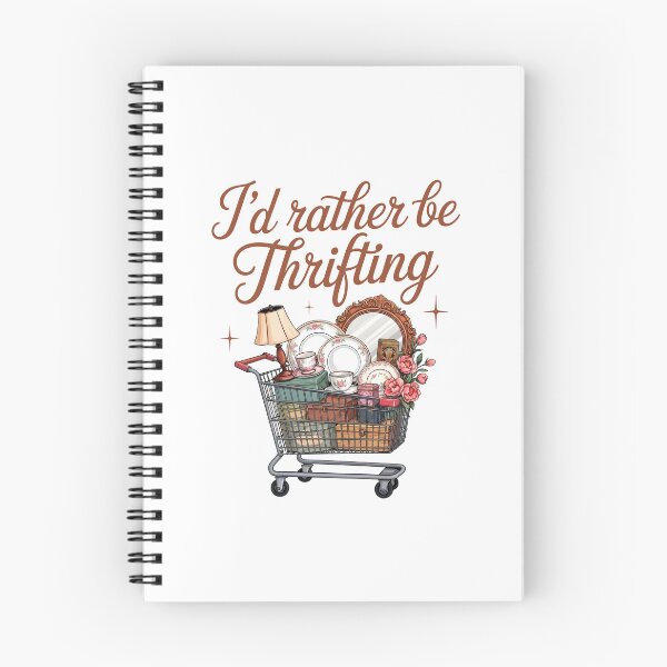 Item preview, I'd Rather Be Thrifting Retro Thrift Shop designed and sold by KarimSoCute.