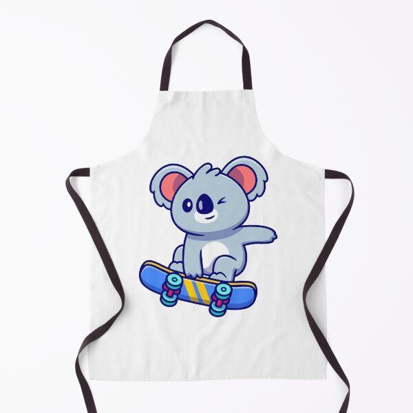 Item preview, Cute Winking Koala Riding a Blue Skateboard designed and sold by amamspk.