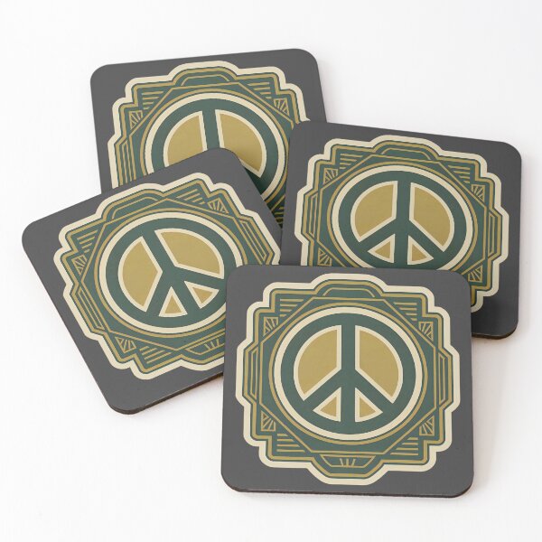 Item preview, Vintage Geometric Peace Symbol Spiritual Harmony Decorative Artwork designed and sold by PinUpPizzazz.