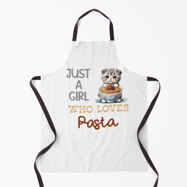 Item preview, Just A Girl Who Loves Pasta designed and sold by MyMysTShirts.