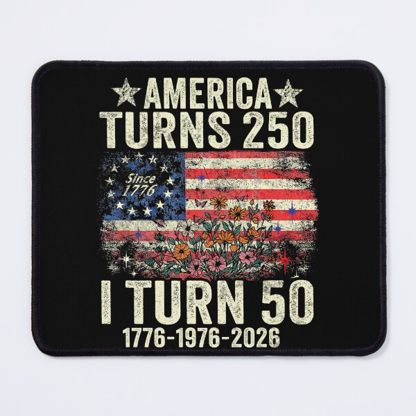 Item preview, America Turns 250 I Turn 50 designed and sold by Patchina.