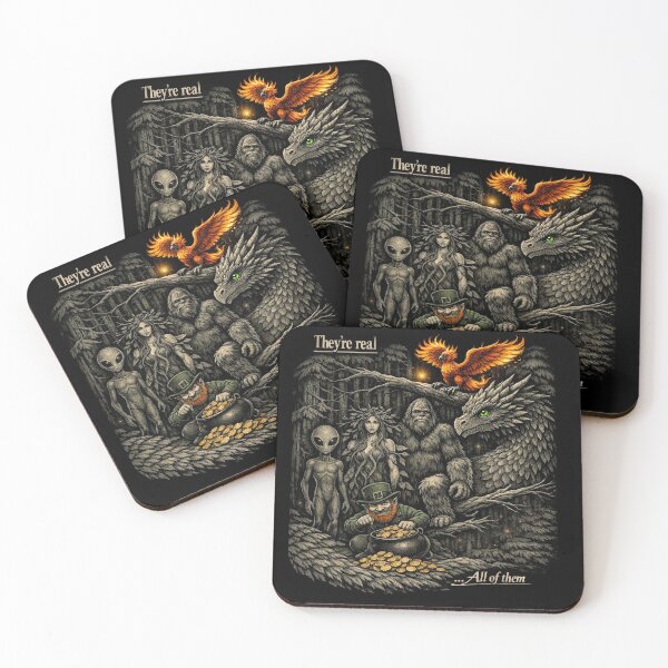 Item preview, Mythic Creatures - They're real ...All of them designed and sold by Omaha Jones T-Shirts and More.