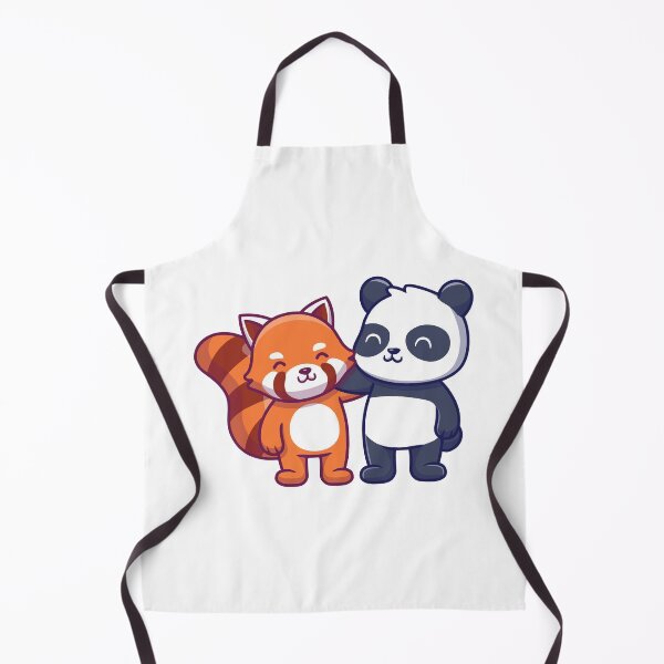 Item preview, Cute Red Panda and Giant Panda Best Friends designed and sold by amamspk.