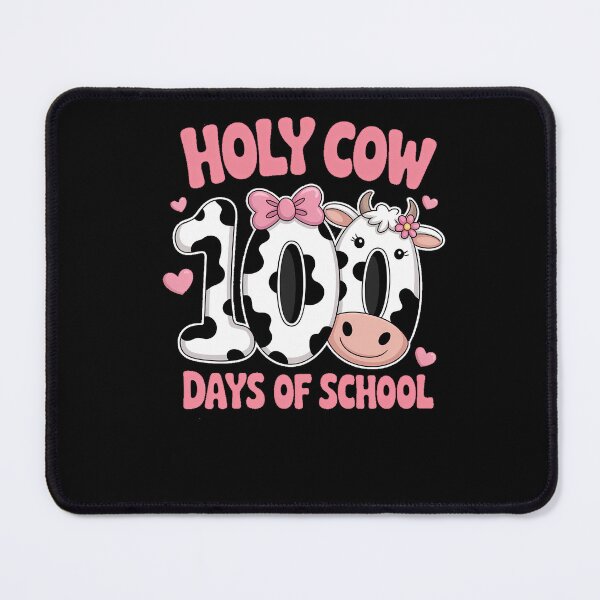 Item preview, 100th Day of School Pink Cow 100 Days of School Girl Teacher designed and sold by sailorjessiArt.
